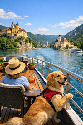 3 Länder auf 4 Pfoten – Flusskreuzfahrt mit Hund entlang der Donau