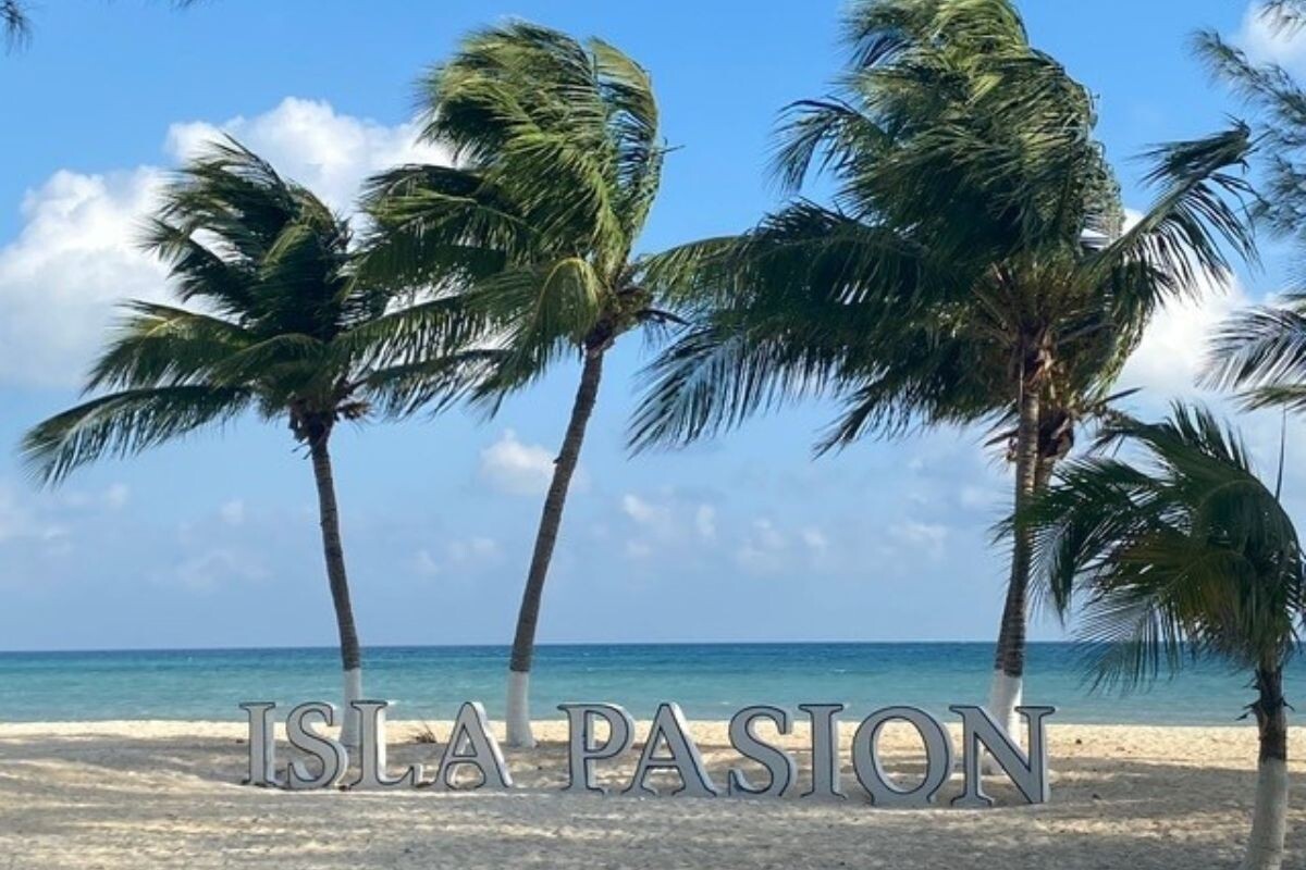 Insel vor Cozumel Mexico